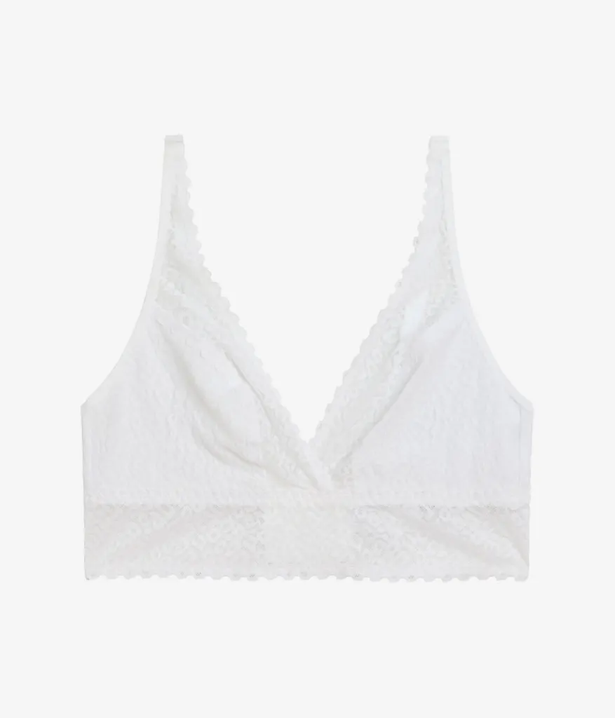 Wacoal Unlined|Bras * High Bar™ Braette White