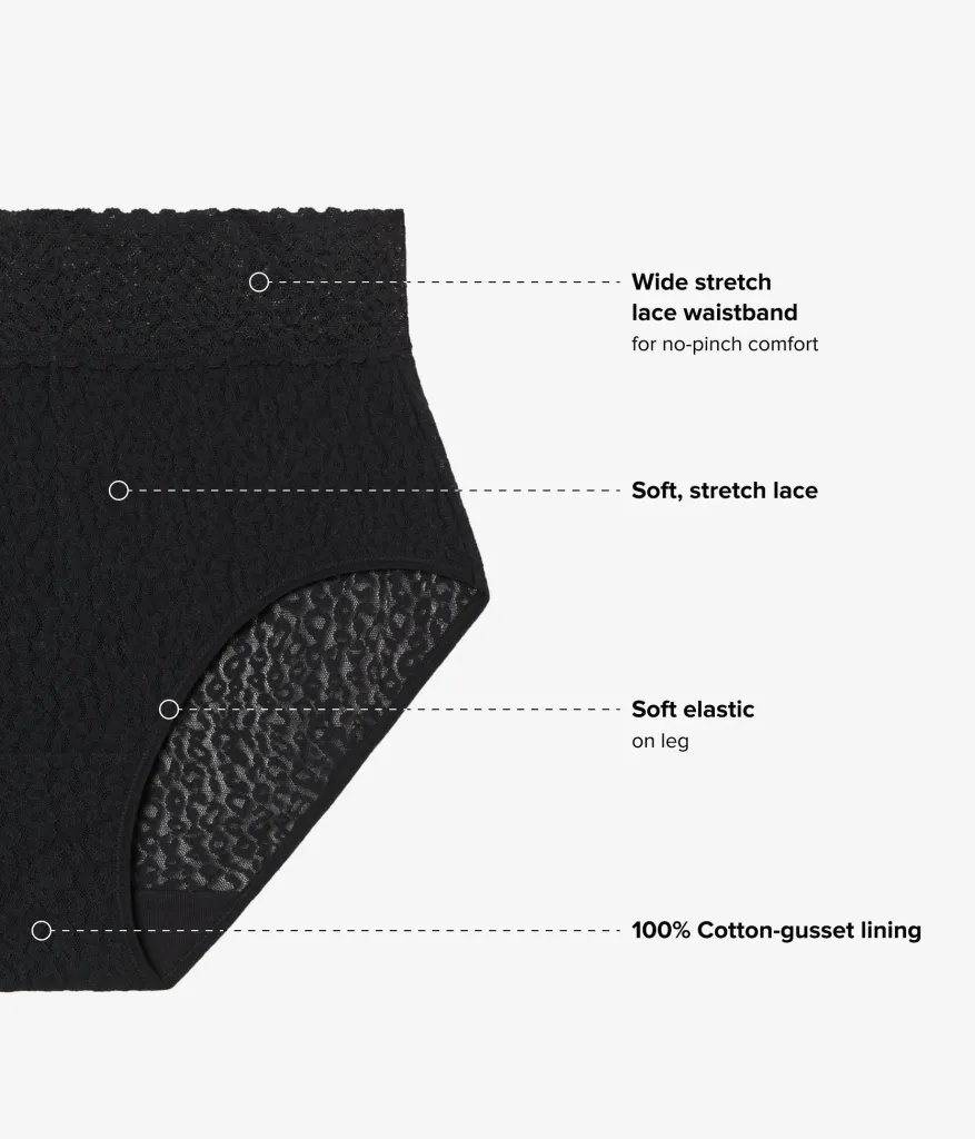 Wacoal Panties|Brief * High Bar™ Brief Black
