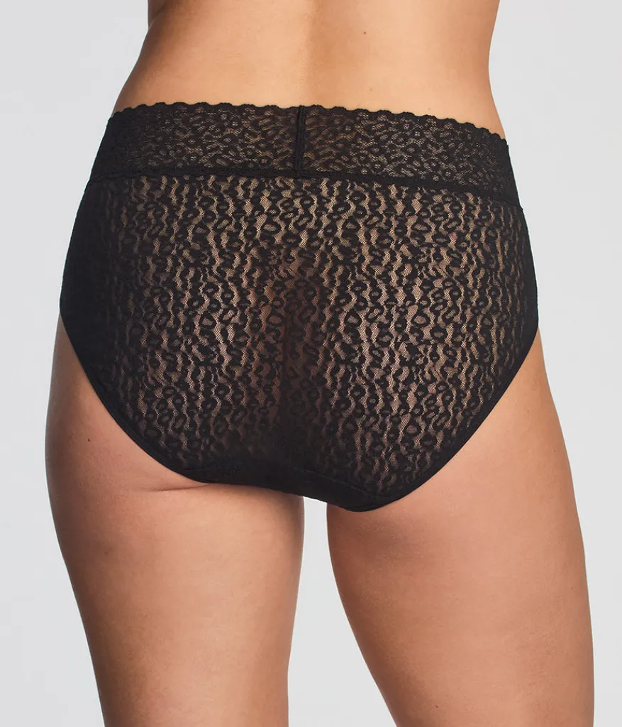 Wacoal Panties * High Bar™ Hi Cut Black