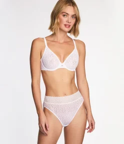 Wacoal Unlined|Bras * High Bar™ Plunge Underwire Bra White