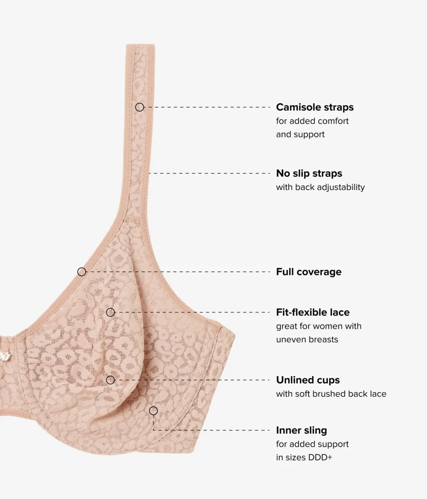 Wacoal Full Figure|Unlined * High Bar™ Underwire Bra Roebuck