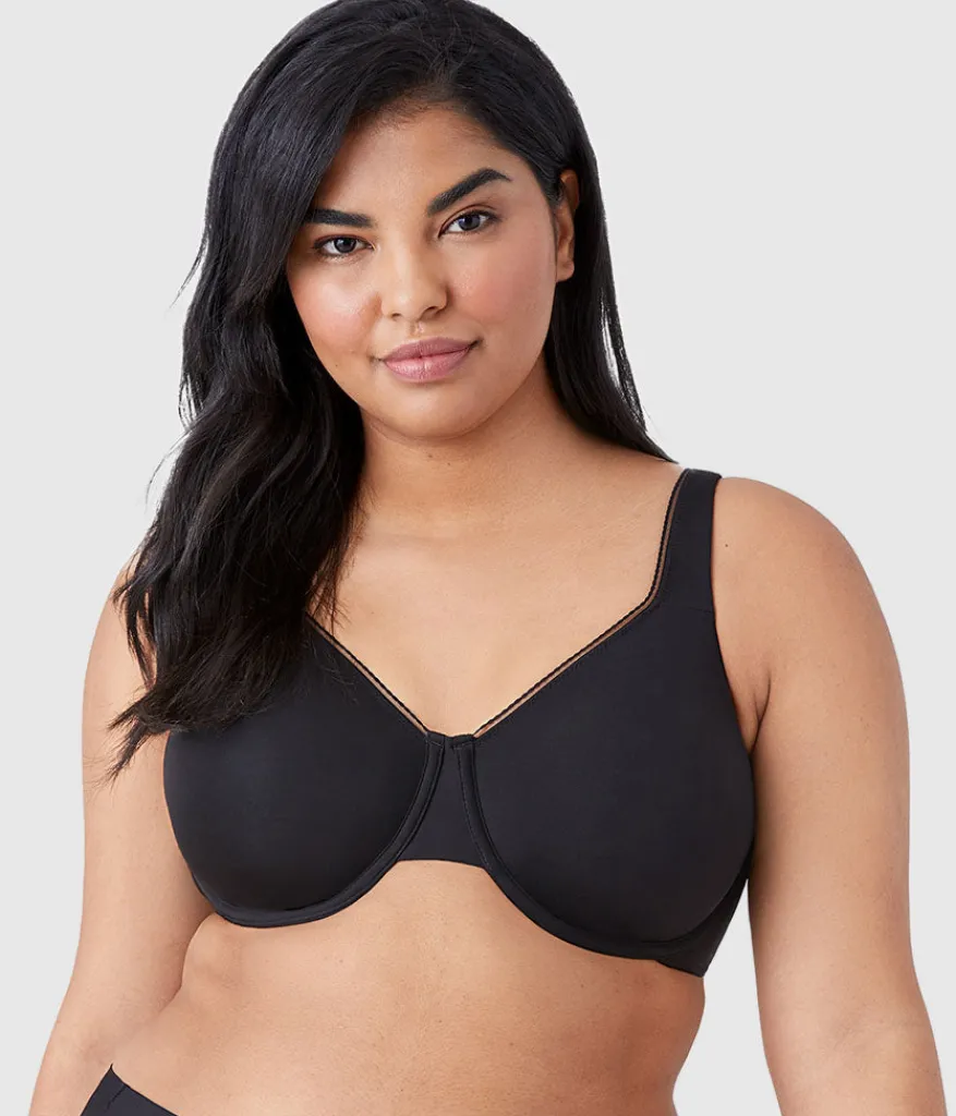 Wacoal Seamless * High Standards Underwire Bra Black