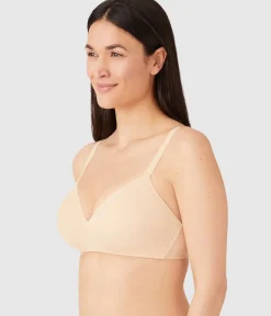 Wacoal Seamless|T-Shirt * How Perfect Wire Free T-Shirt Bra Sand
