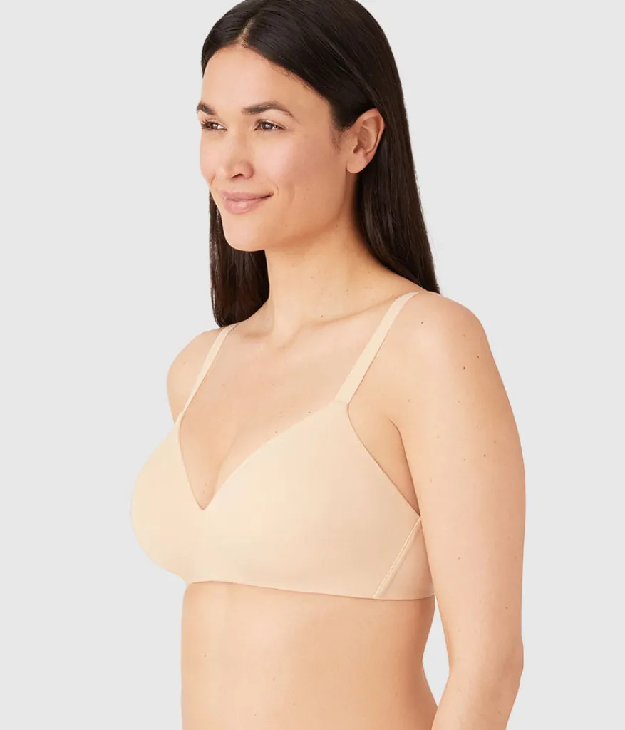 Wacoal Seamless|T-Shirt * How Perfect Wire Free T-Shirt Bra Sand