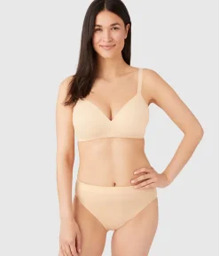 Wacoal Seamless|T-Shirt * How Perfect Wire Free T-Shirt Bra Sand