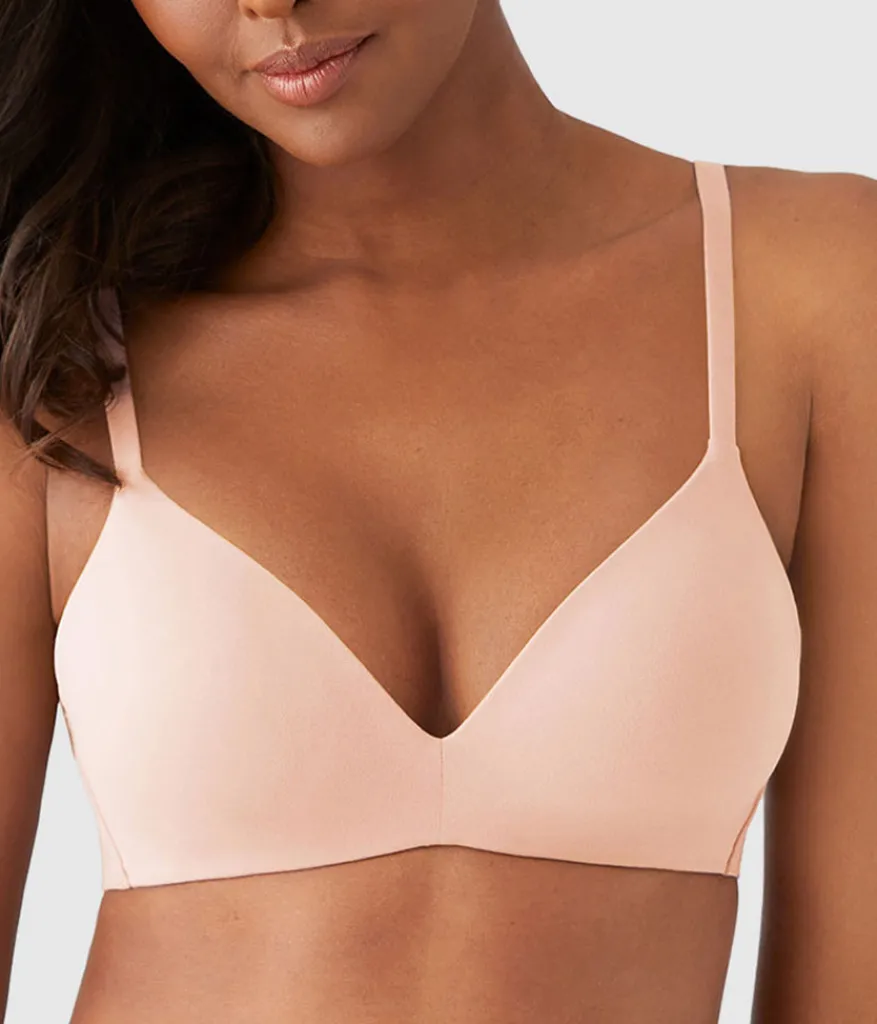Wacoal Seamless|T-Shirt * How Perfect Wire Free T-Shirt Bra Rose Dust