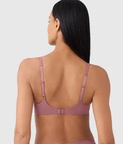 Wacoal Wireless * How Perfect Wire Free T-Shirt Bra Rose Brown