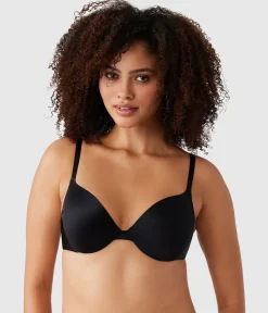 Wacoal Seamless|T-Shirt * Inner Sheen T-Shirt Bra Black