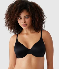 Wacoal Full Figure|Unlined * Inner Sheen Underwire Bra Black