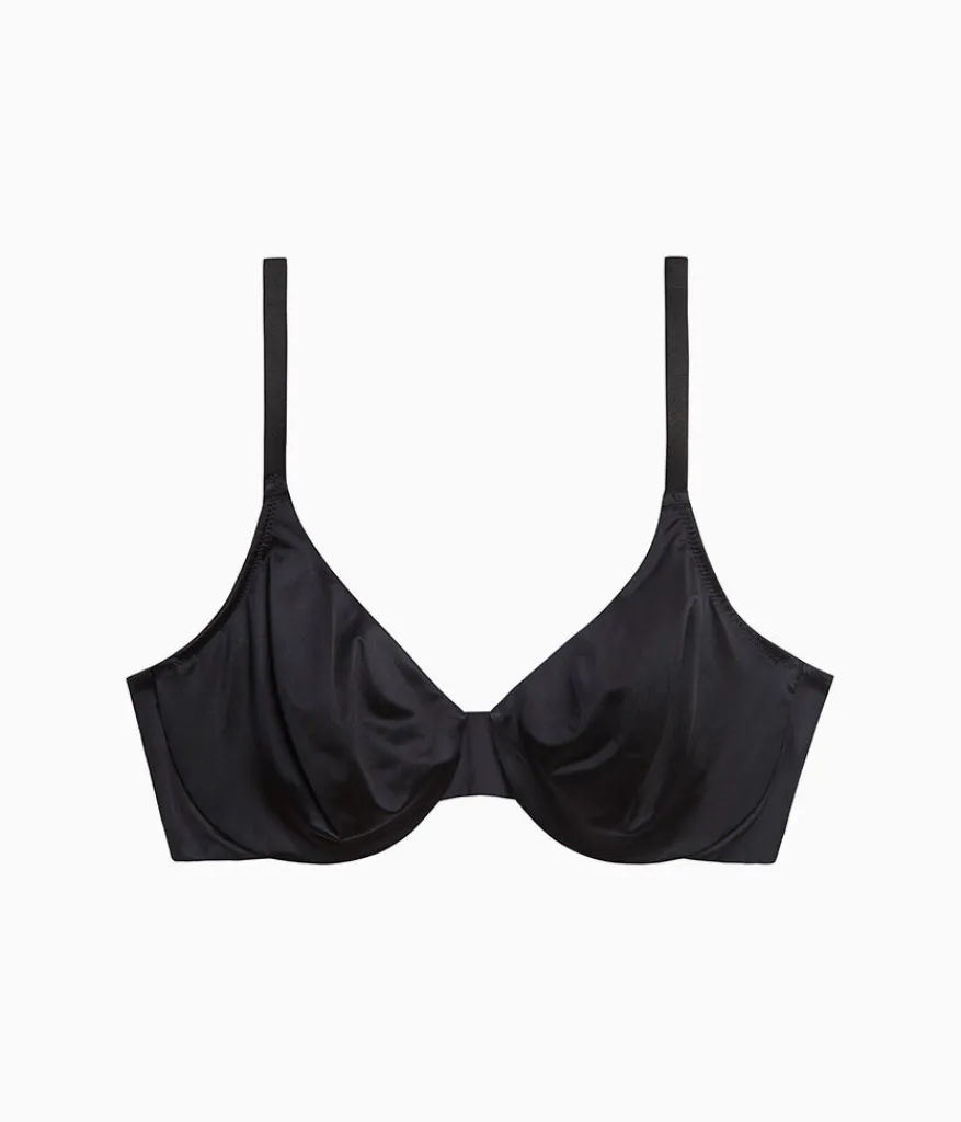 Wacoal Full Figure|Unlined * Inner Sheen Underwire Bra Black