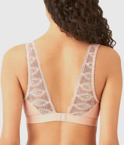 Wacoal Unlined|Lace * Innocence Braette Rose Smoke