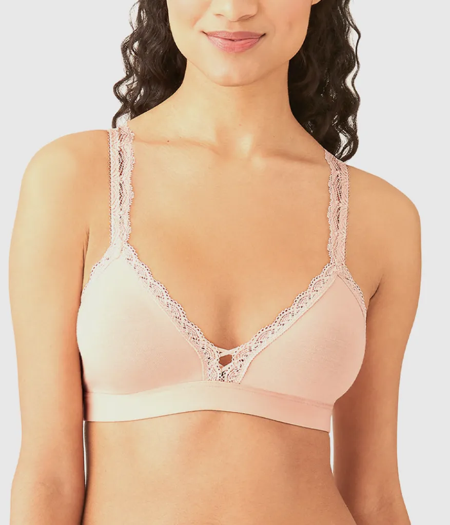 Wacoal Unlined|Lace * Innocence Braette Rose Smoke