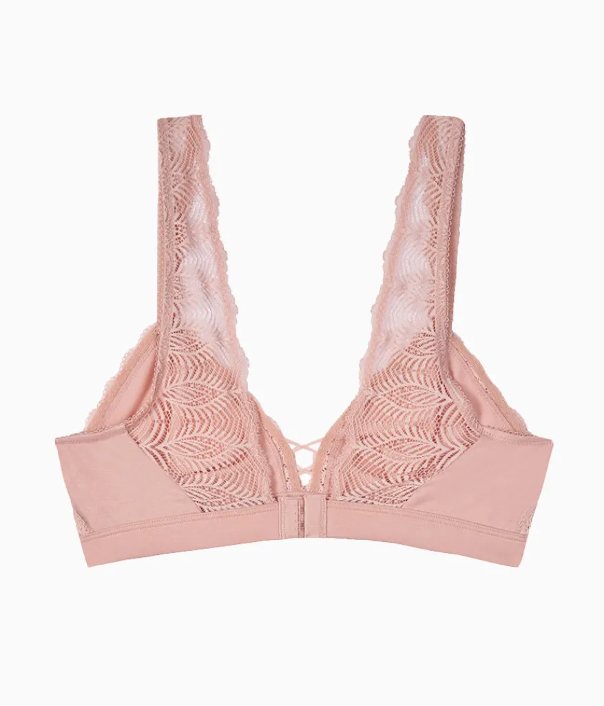 Wacoal Unlined|Lace * Innocence Braette Rose Smoke