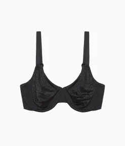 Wacoal Full Figure|Unlined * Inside Job™ Underwire Bra Black