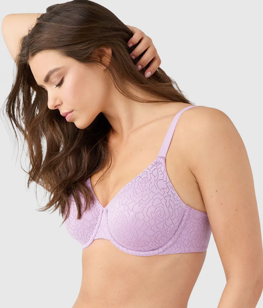 Wacoal Full Figure|Unlined * Inside Job™ Underwire Bra Lavender Sage