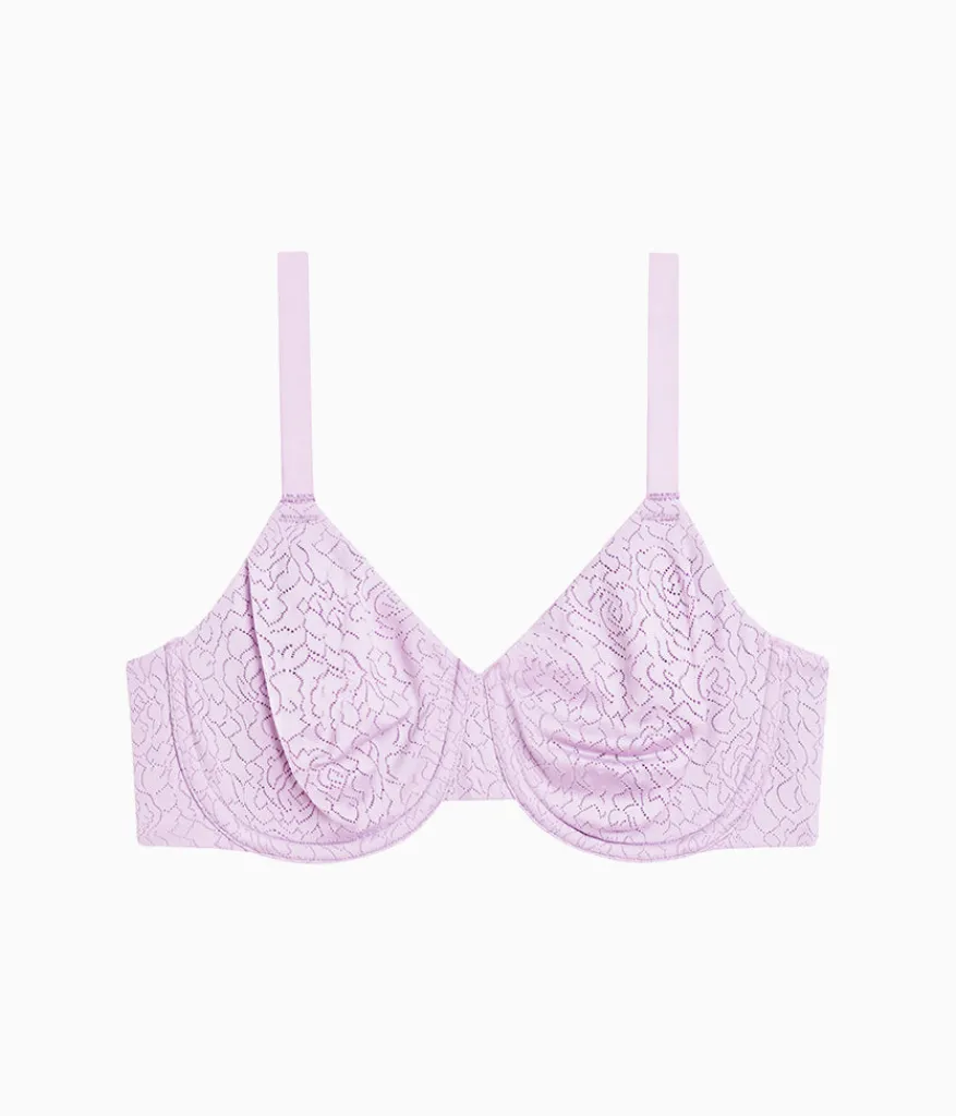 Wacoal Full Figure|Unlined * Inside Job™ Underwire Bra Lavender Sage