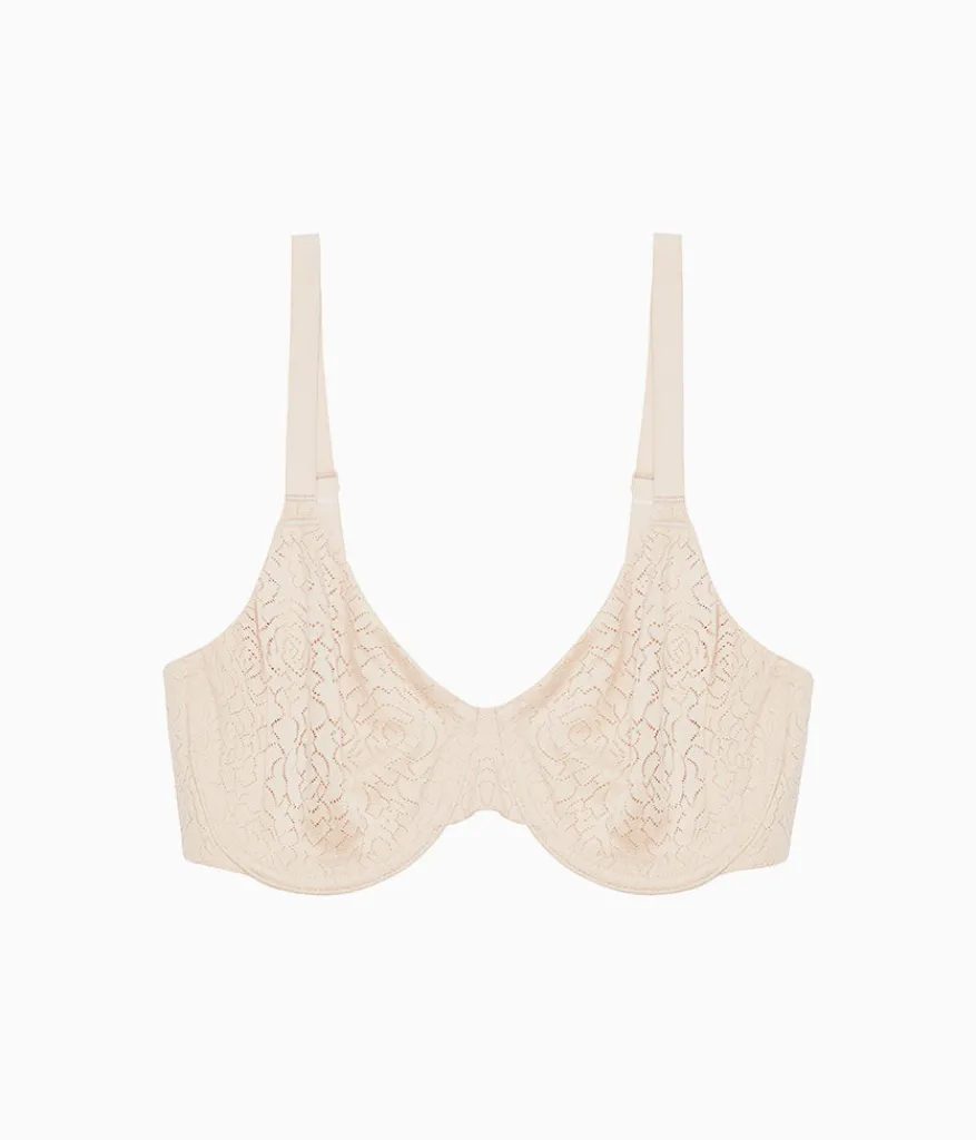 Wacoal Full Figure|Unlined * Inside Job™ Underwire Bra Sand