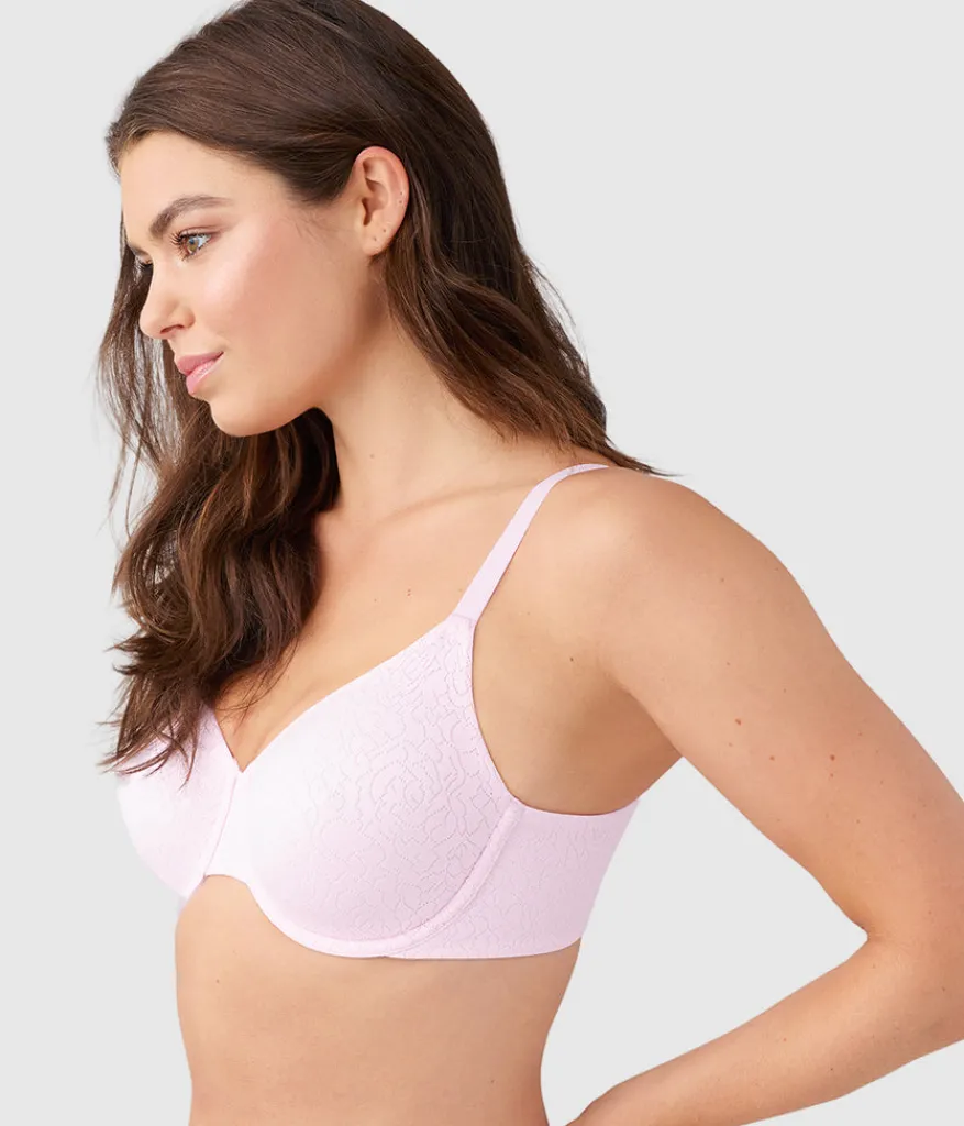 Wacoal Full Figure|Unlined * Inside Job™ Underwire Bra Cradle Pink