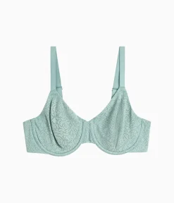 Wacoal Full Figure|Unlined * Inside Job™ Underwire Bra Iceberg Green