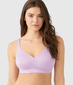 Wacoal Full Figure|Unlined * Inside Job™ Wire Free Bra Lavender Sage