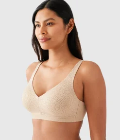 Wacoal Full Figure|Unlined * Inside Job™ Wire Free Bra Sand