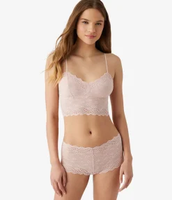 Wacoal Bralettes|Unlined * Inpired Eyeet Braette Rose Smoke