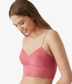 Wacoal Bralettes|Unlined * Inpired Eyeet Braette Slate Rose