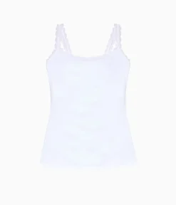 Wacoal Camis & Tanks * Inpired Eyeet hef Bra Cai White