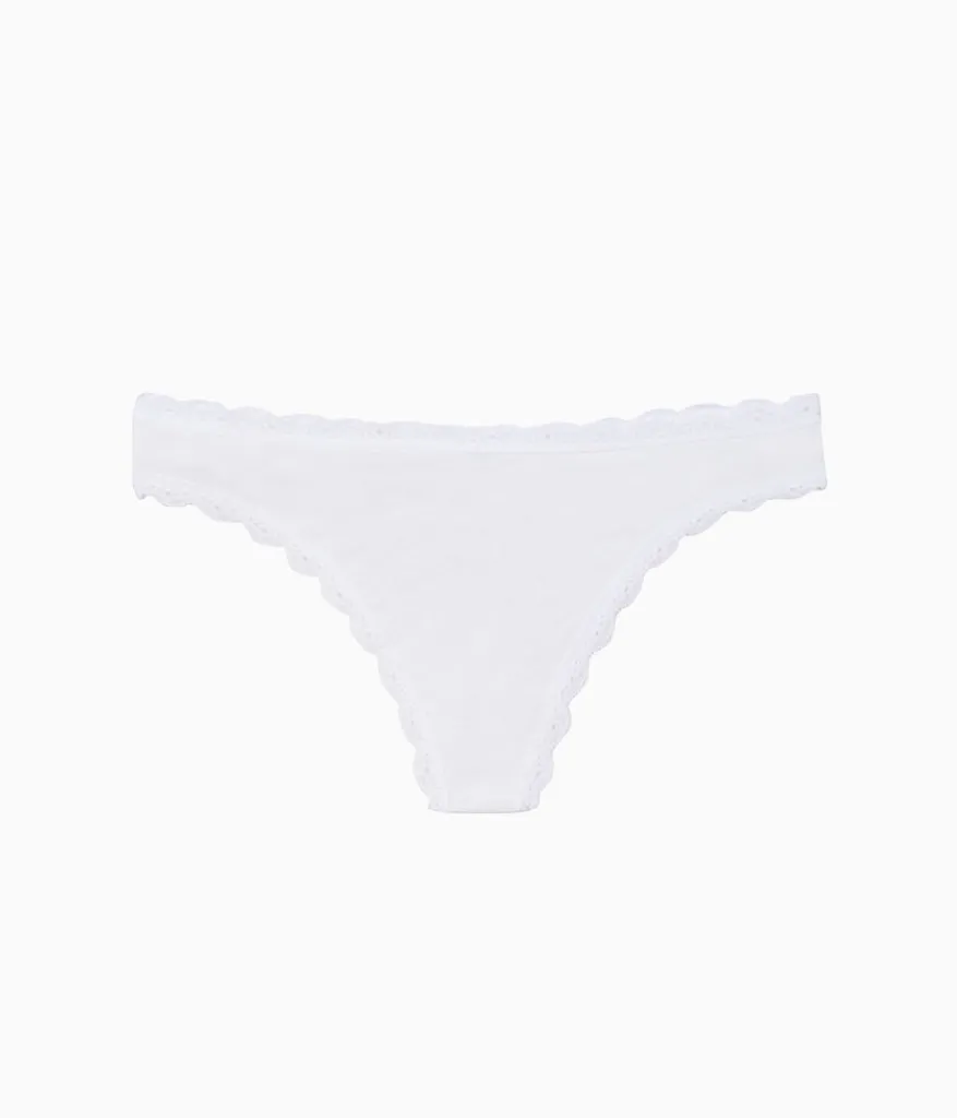 Wacoal Thong * Inpired Eyeet Thong White