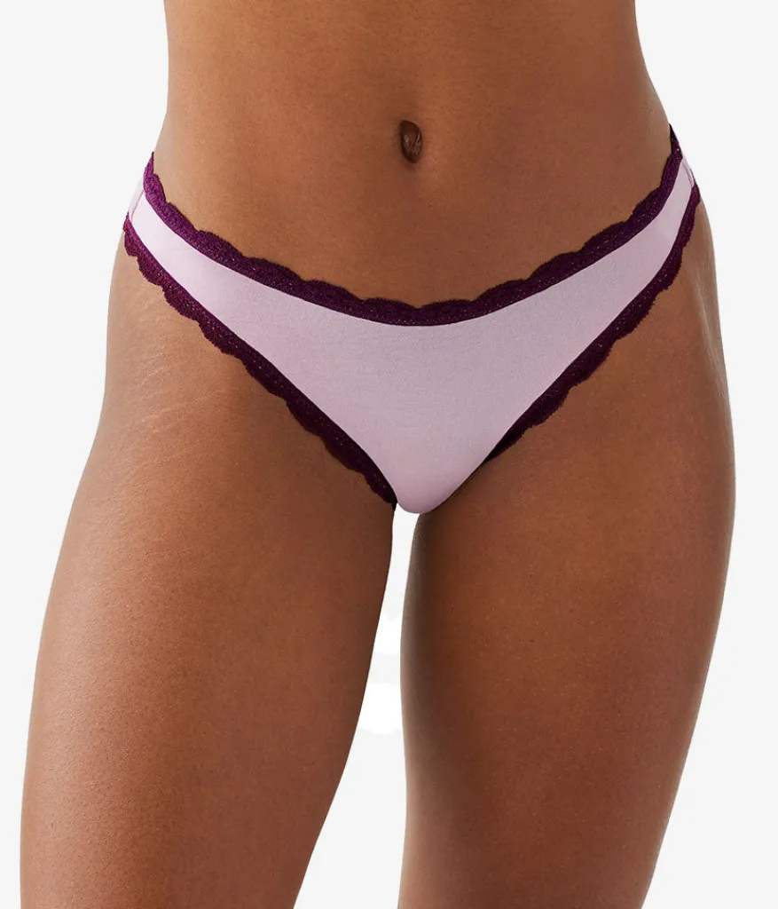 Wacoal Thong * Inpired Eyeet Thong Dawn Pink