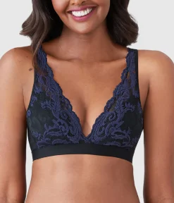 Wacoal Bralettes|Lace * Intant Icon® Braette Black/Eclipse