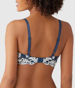 Wacoal Lace * Instant Icon® Underwire Bra Sargasso Sea/Egret