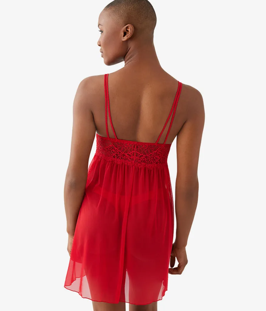Wacoal Chemises & Bodysuits * It' On Cheie Savvy Red