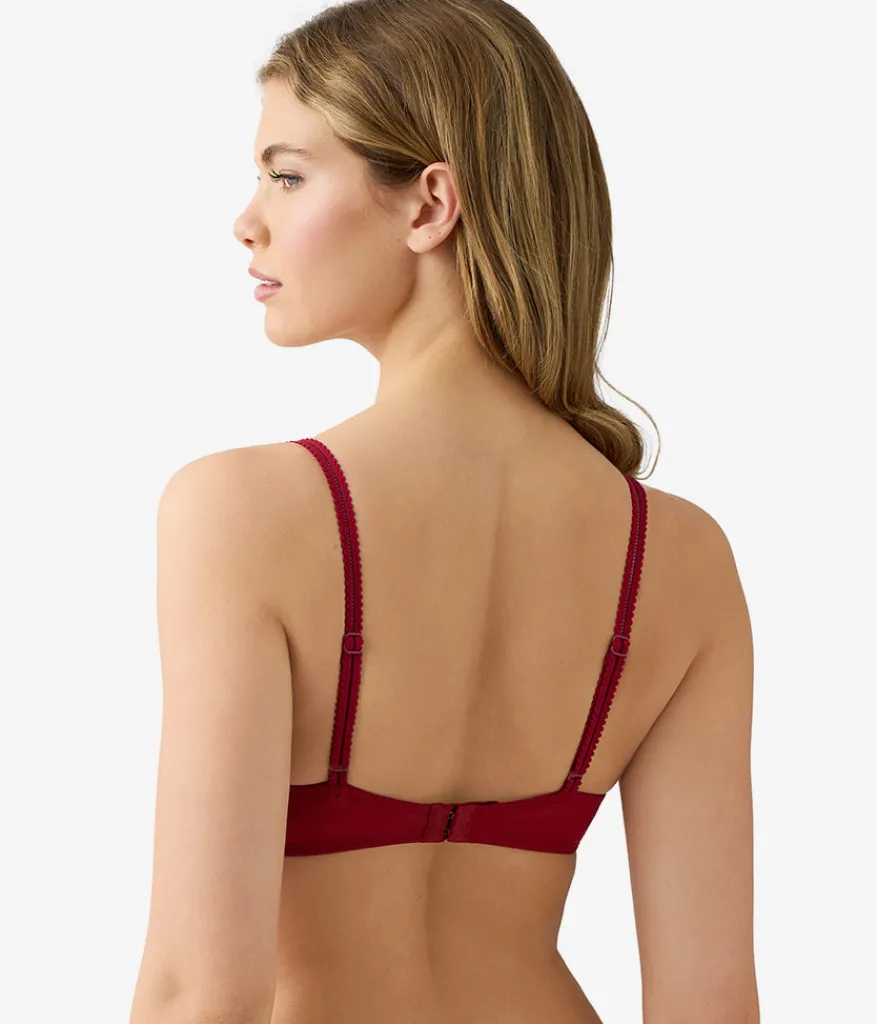 Wacoal Lace * It's On Contour Bra Biking Red