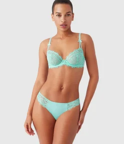 Wacoal Unlined|Lace * It's On Underwire Bra Cabbage