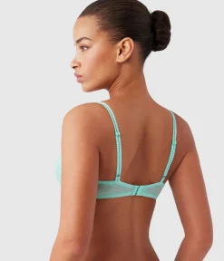 Wacoal Unlined|Lace * It's On Underwire Bra Cabbage