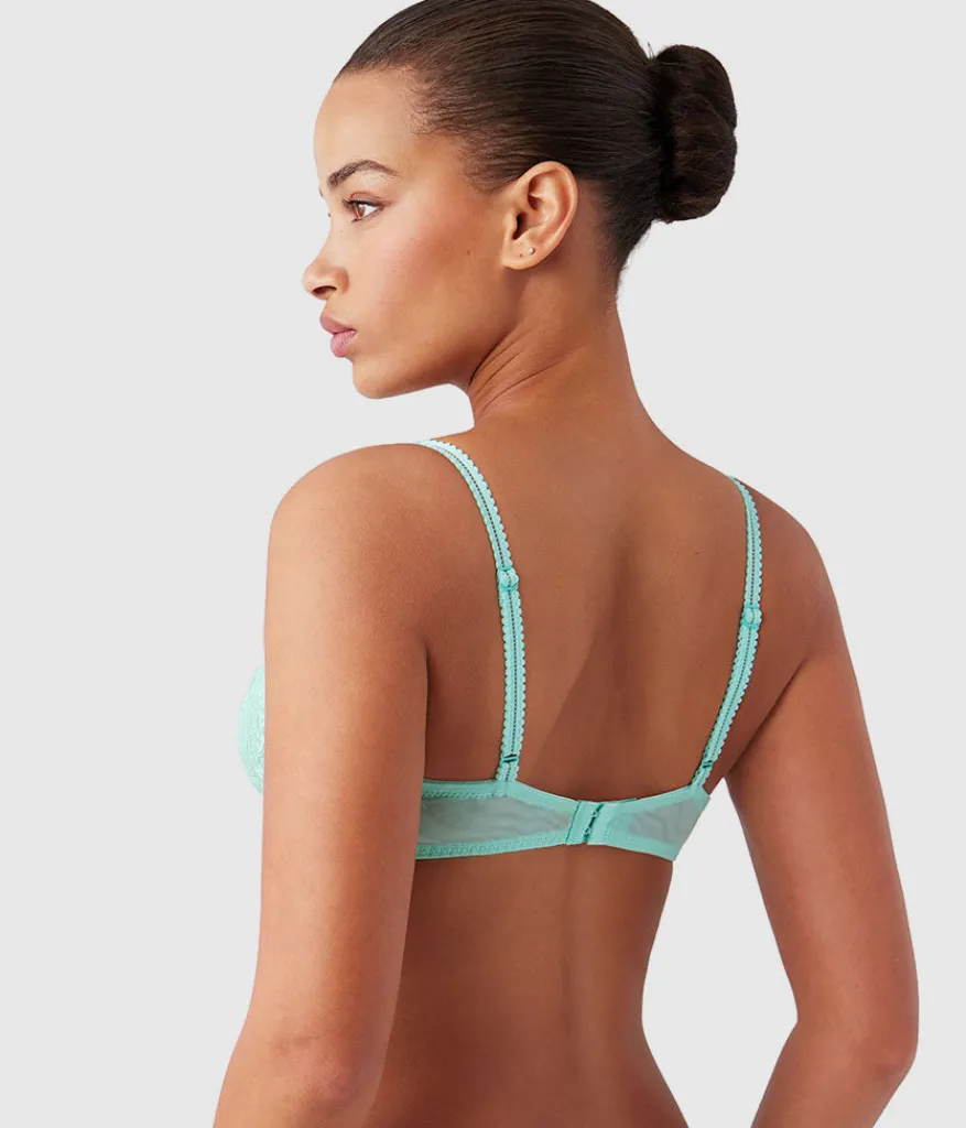 Wacoal Unlined|Lace * It's On Underwire Bra Cabbage