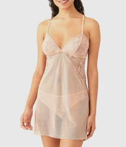 Wacoal Chemises & Bodysuits * ace Encounter Cheie Rose Smoke