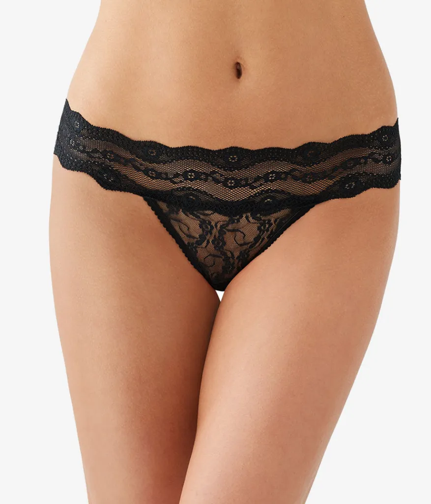 Wacoal Bikini * ace Ki Bikini Panty Pack Rose Smoke/Au Natural/Night