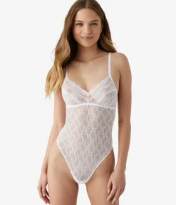 Wacoal Unlined * ace Ki Bodyuit White