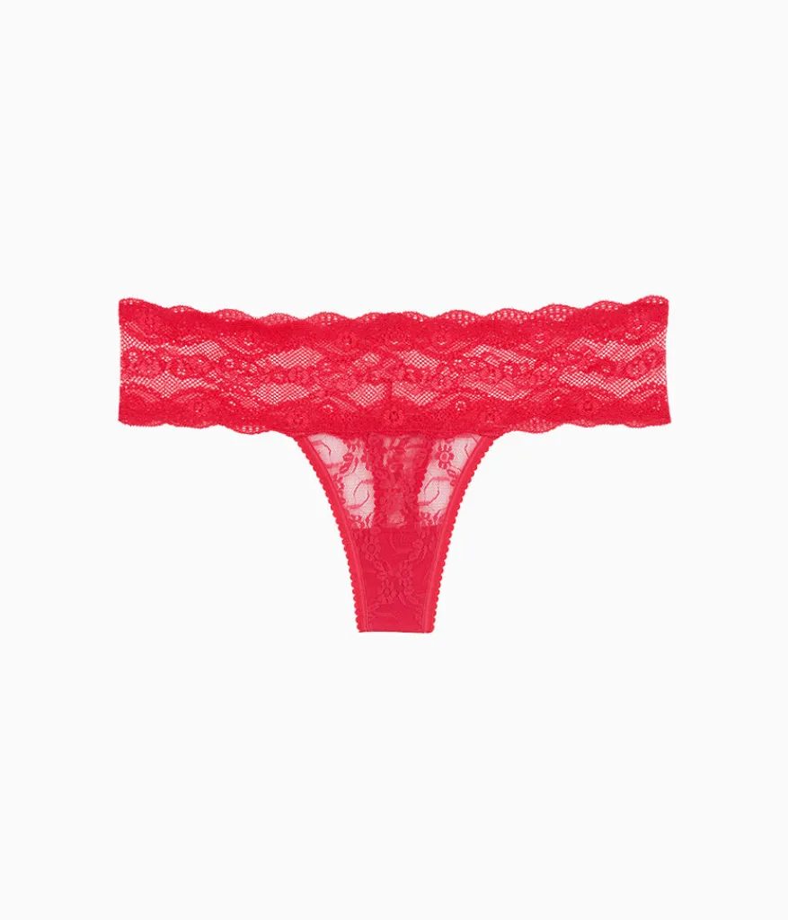 Wacoal Thong * ace Ki Thong Crimson Red