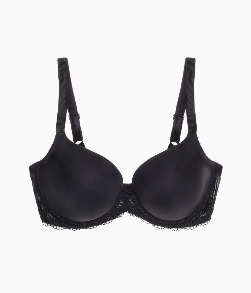 Wacoal Seamless|T-Shirt * La Femme Underwire T-Shirt Bra Black