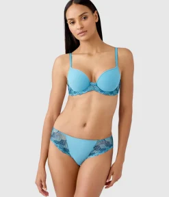 Wacoal Seamless|T-Shirt * La Femme Underwire T-Shirt Bra Adriatic Blue