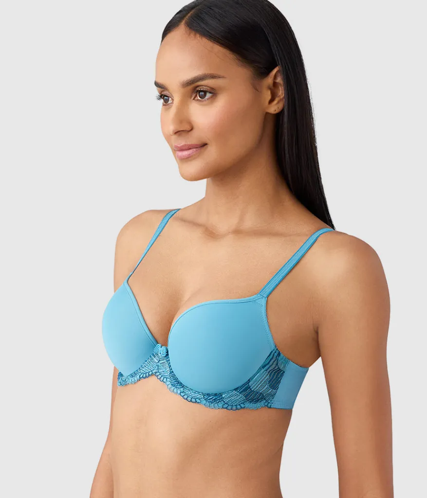 Wacoal Seamless|T-Shirt * La Femme Underwire T-Shirt Bra Adriatic Blue