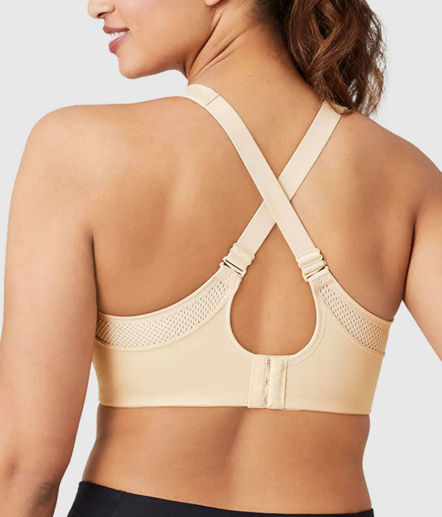 Wacoal Sport|Full Coverage * Lindsey Sport Contour Underwire Bra Sand
