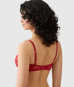 Wacoal Unlined|Underwire * Midnight Soiree Underwire Bra Regina Red
