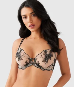 Wacoal Unlined|Underwire * Midnight Soiree Underwire Bra Caviar