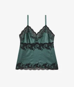 Wacoal Camis & Tanks * odern Affair Cai Silver Pine/Black