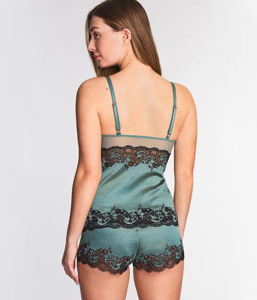 Wacoal Camis & Tanks * odern Affair Cai Silver Pine/Black