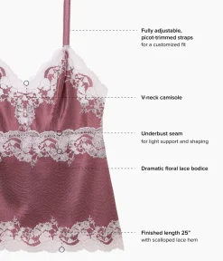 Wacoal Camis & Tanks * odern Affair Cai Rose Brown/Cradle Pink